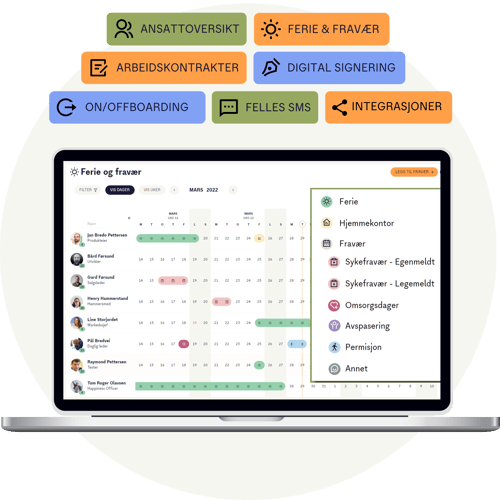Adminkit HR - oversikt Adminkit HR - oversikt