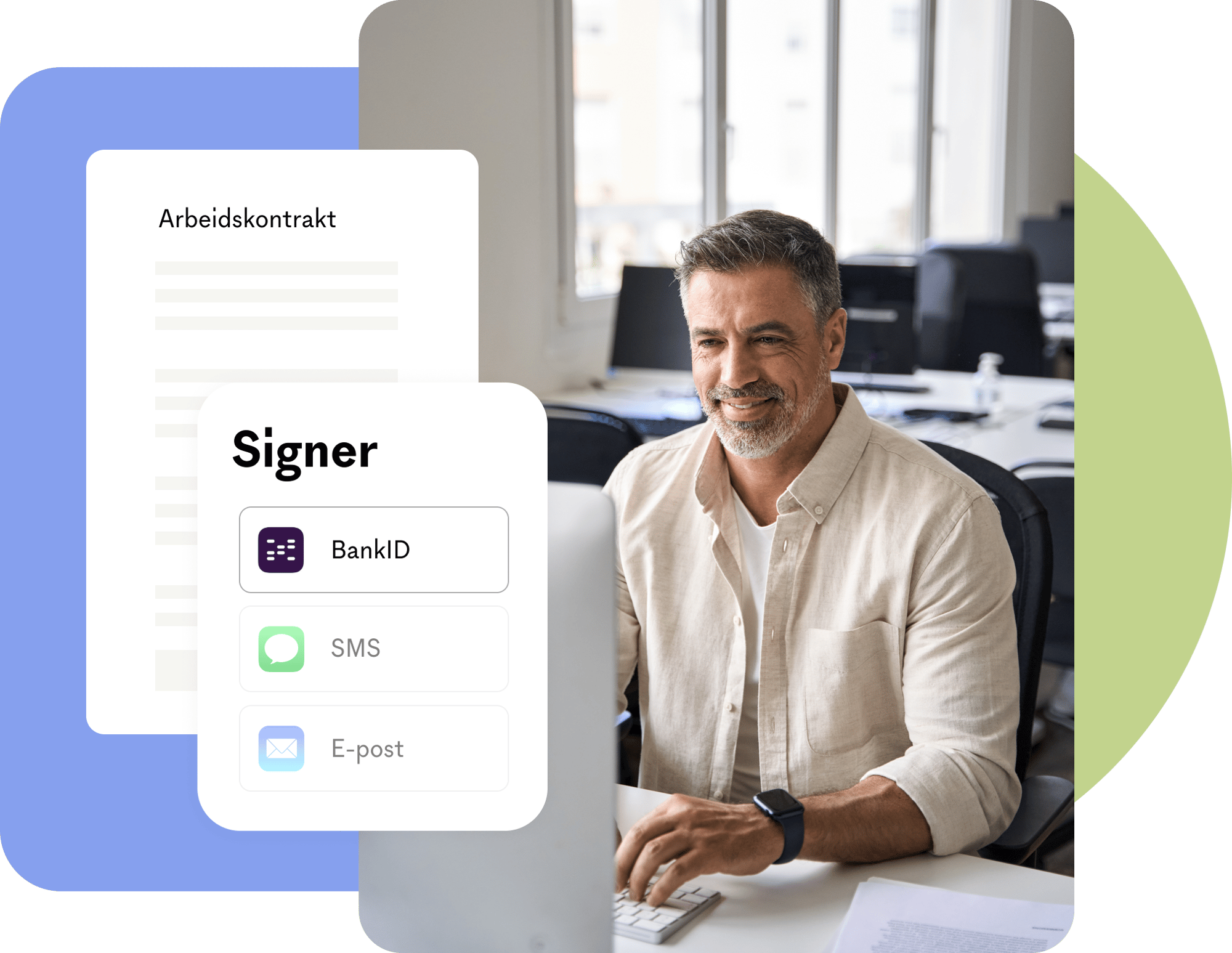 Arbeidskontrakt signer med BankID Arbeidskontrakt signer med BankID
